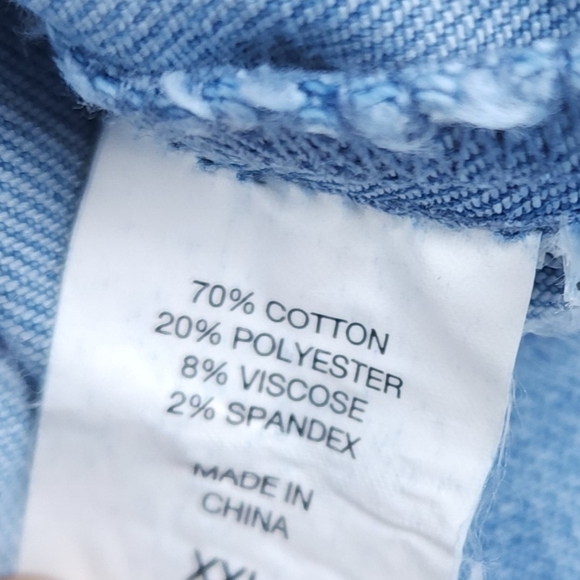 Denim Viscose Blend Blue Women's Belted Pocketed Dress SZ XXL - Picture 4 of 13